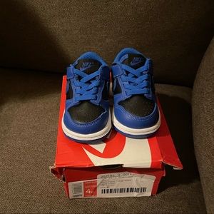 Toddler size 4C Hyper Cobalt Dunks